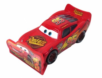 Disney Cars Lightning McQueen met sign
