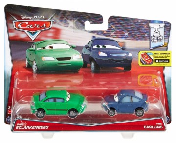 Disney Cars Dan Sclarkenberg and Kim Carllins